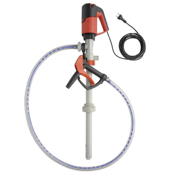 Drum Pump for Cleaning Agents in Smaller Drums